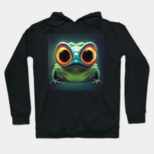 Cute Frog Art Hoodie